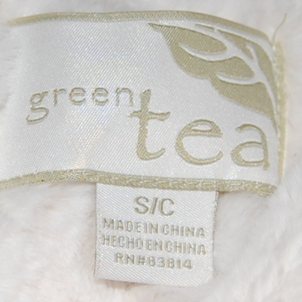 Green Tea Puffer Vest, Faux Fur Lined, Hooded, Zip Pockets, Gray, Size S - Picture 12 of 12